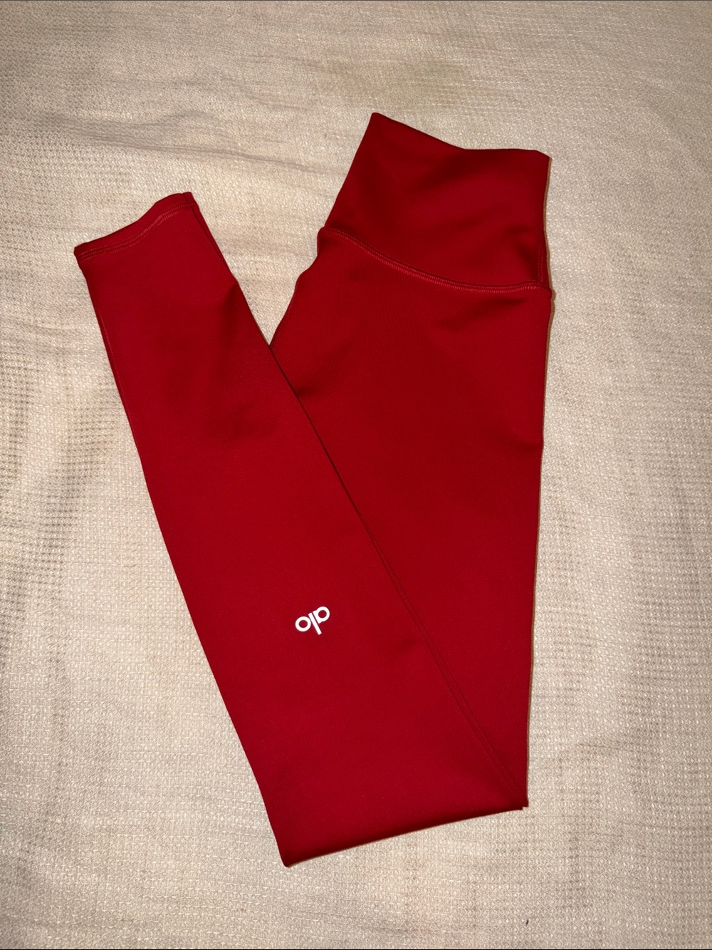 Alo Yoga High-Waist Airbrush 7/8 Legging Red